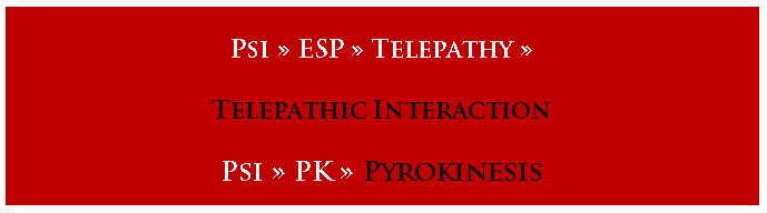 Telepathic Interaction Pyrokinesis