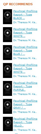 Psychic Types Report