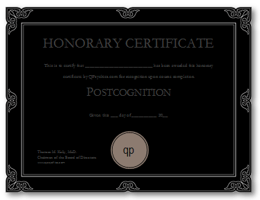 Postcognition Course
