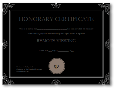Remote Viewing Course