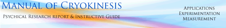 Manual of Cryokinesis